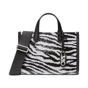 Michael Michael Kors Gigi Small East West Messenger - Blk/opticw NWT